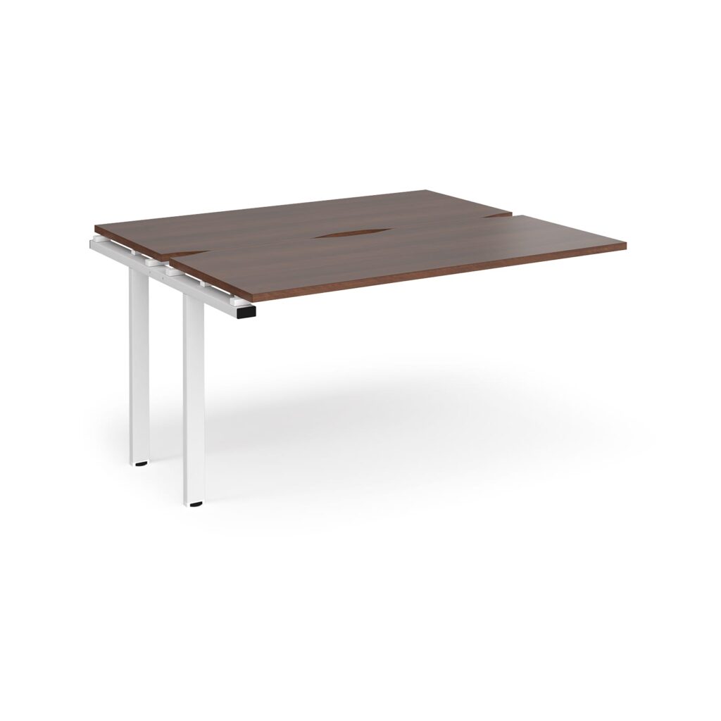 Connect II Bench Desks Add On Unit Single -1200mm Deep