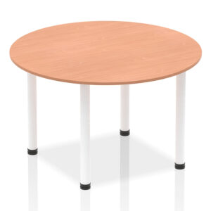 Impulse Circle Round Frame Leg Meeting Table - 1200mm