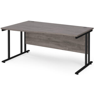 Porto 25 Cantilever Left Hand Wave Desk