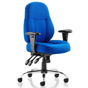 Storm Task Operator Chair - Upholstered Fabric With Arms