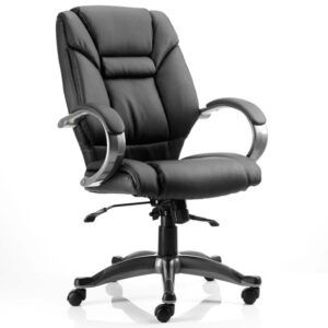 Galloway Leather Executive Office Chair with Arms