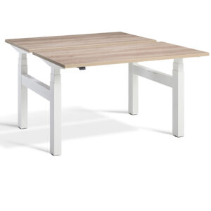 Lavoro Duo Twin Motor Height Adjustable Back to Back Desk - 1800mm x 800mm