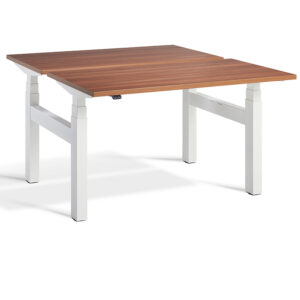 Lavoro Duo Twin Motor Height Adjustable Back to Back Desk - 1400mm x 800mm