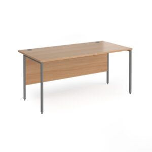 Benito H-Frame Straight Desk - 800mm Deep