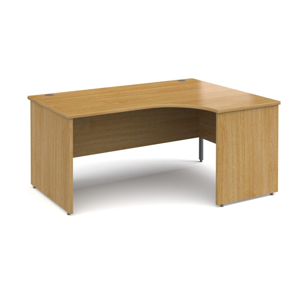 Benito Panel Leg Right Hand Ergonomic Desk