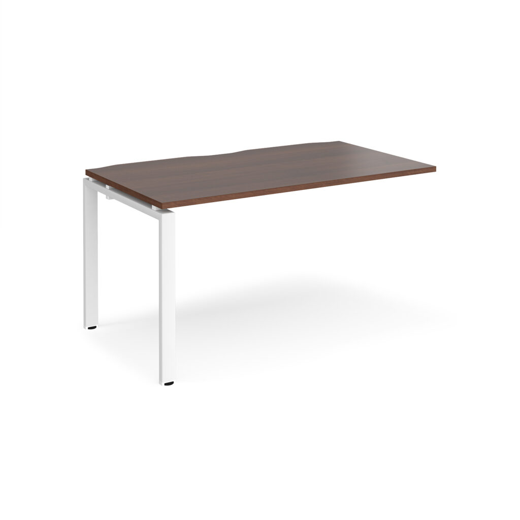 Connect II Bench Desks Add On Unit Single - 800mm Deep