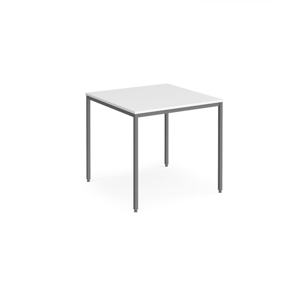 Square Flexi Table with Graphite Frame - 800mm x 800mm