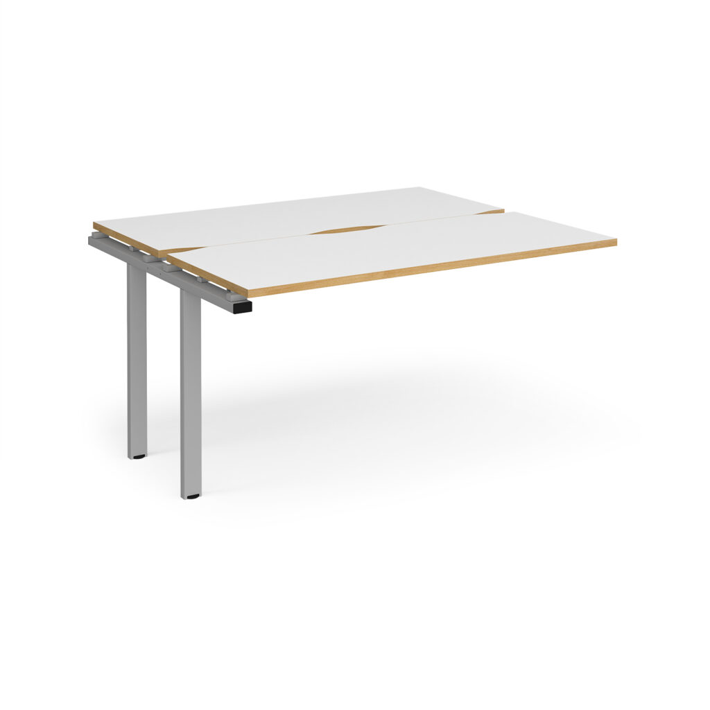 Connect II Bench Desks Sliding Top Add On Unit Single - 1200mm Deep