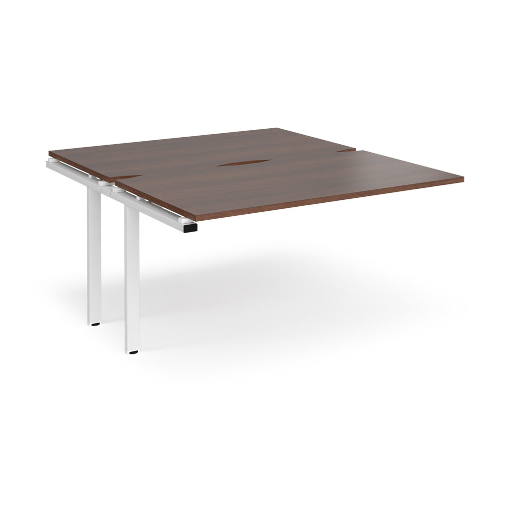 Connect II Bench Desks Add On Unit Single -1600mm Deep