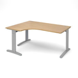 Lillo Deluxe Cable Managed Cantilever Leg Left Hand Corner Desk