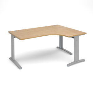 Lillo Deluxe Cable Managed Cantilever Right Hand Corner Desk