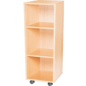 10 High Single Bay Open Mobile or Static Classroom Storage Unit with Shelf - 943mm High