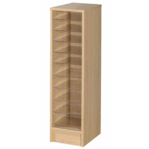 10 Space Single Column Pigeon Hole Storage - 1094mm High