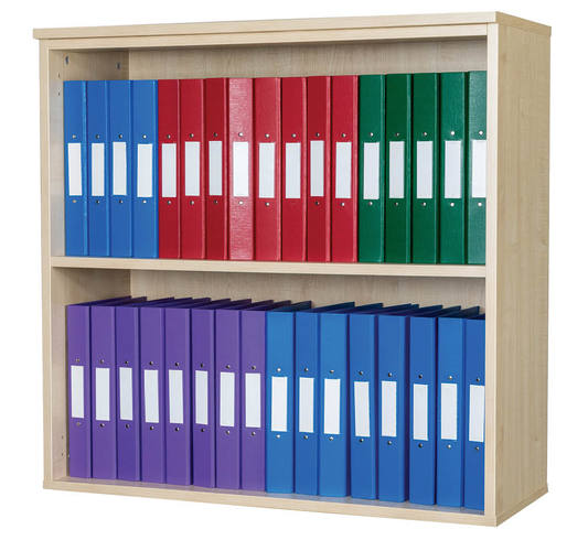 20-File Wall Mounted Open Storage Unit – 840mm High