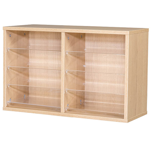 Wall Mounted Pigeonhole Unit - 8 Spaces - 360mm High