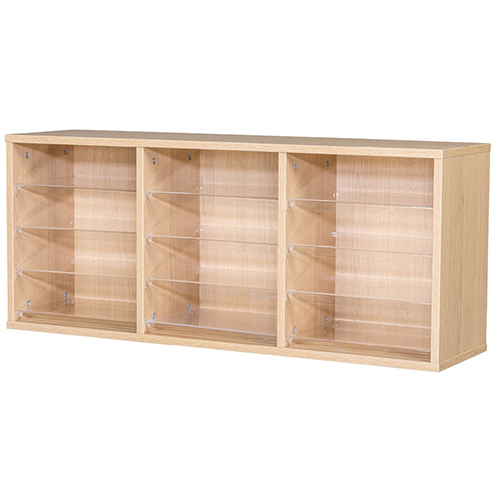 Wall Mounted Pigeonhole Unit - 12 Spaces - 460mm High