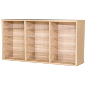 Wall Mounted Pigeonhole Unit - 15 Spaces - 560mm High