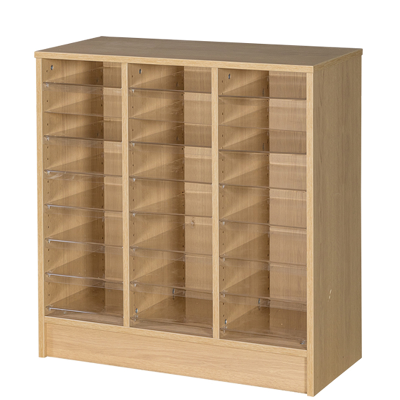 24 Space Triple Column Pigeon Hole Storage - 902mm High