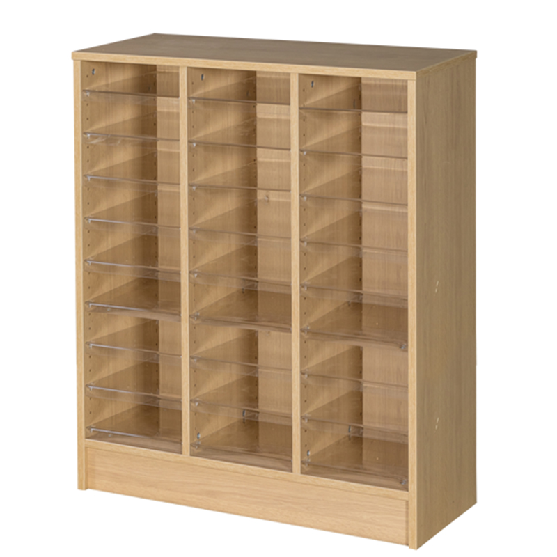 27 Space Triple Column Pigeon Hole Storage - 998mm High