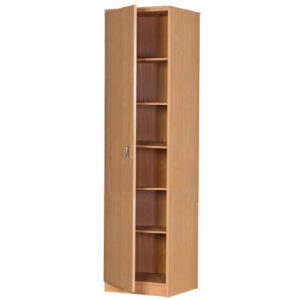 Element Series Ready‑Built Tall Single Door Storage Cupboard – 356mm × 1838mm High