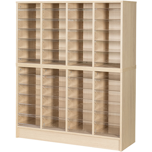 48 Space Freestanding Pigeon Hole Storage - 1320mm High