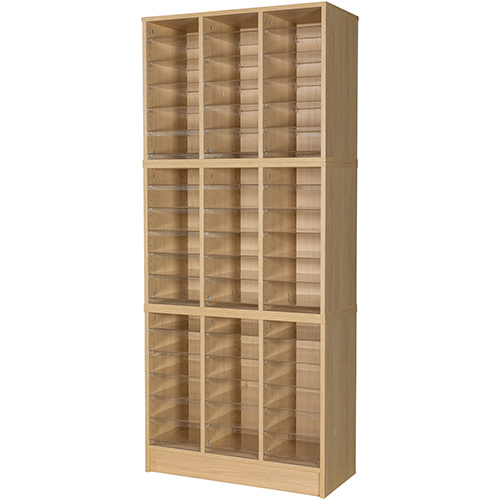 54 Space Freestanding Pigeon Hole Storage - 1930mm High