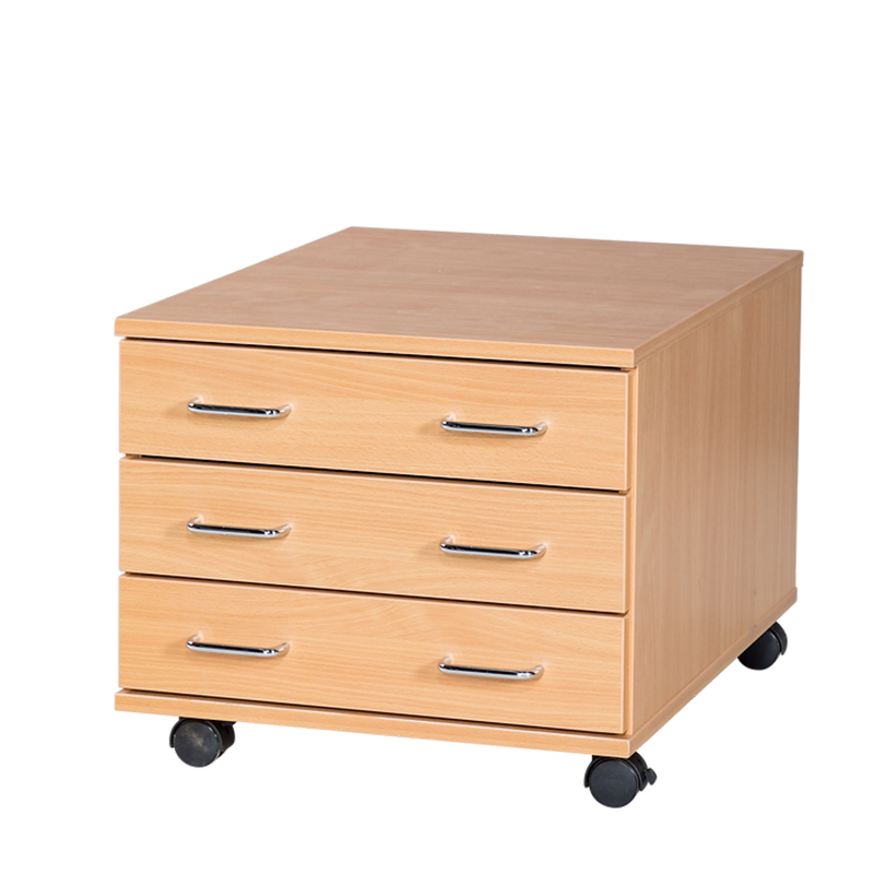 A2 Premium Wooden Plan Chest - 3 Drawer - 466mm High