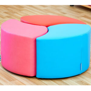 ACORN Petal Segment Childrens Soft Seating Set of 3 - Choice of 8 Colours
