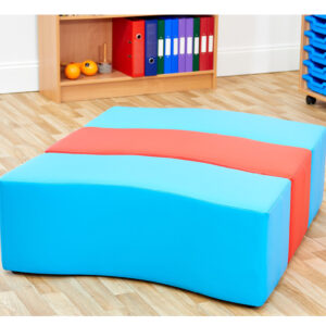 ACORN Wave Shaped Children's Soft Seating - Choice of 8 Colours