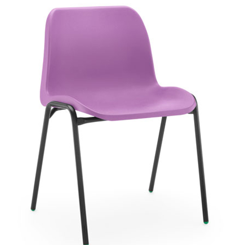 Affinity Polypropylene Classroom Stacking Chair - 430mm High - Set of 4