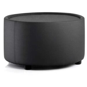 Neo Round Table Black Fabric