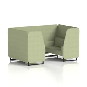 Brixworth Booth in Single Tone - 4 Seater