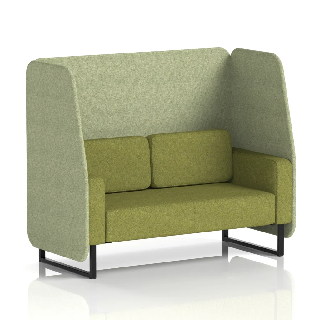 Brixworth Open Booth in Two Tone - 2 Seater
