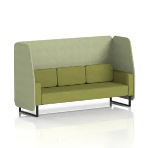 Brixworth Open Booth in Two Tone - 3 Seater