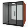 CBX-4-PP-Chatbox-Quad-Acoustic-Hub-Paprika-Nobis-Office-Furniture