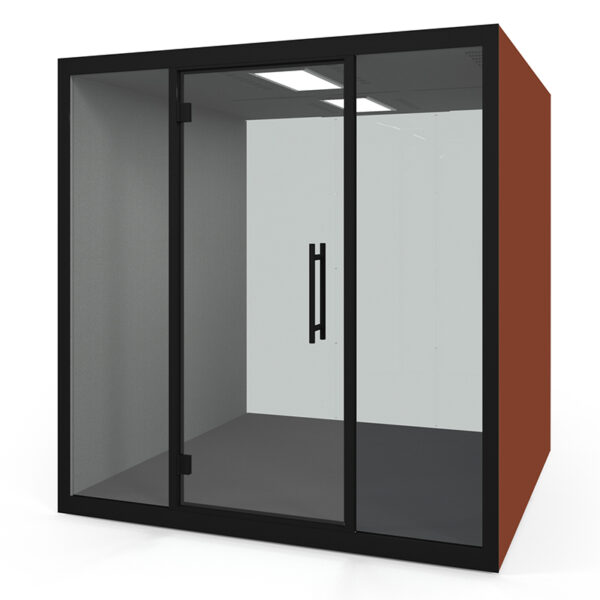 CBX-4-PP-Chatbox-Quad-Acoustic-Hub-Paprika-Nobis-Office-Furniture