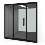 CBX-4-WH-Chatbox-Quad-Acoustic-Hub-White-Nobis-Office-Furniture