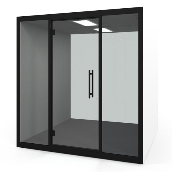 CBX-4-WH-Chatbox-Quad-Acoustic-Hub-White-Nobis-Office-Furniture