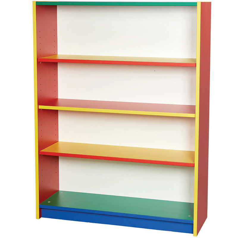 COLORE! Bookcase with Two Adjustable Shelf - 1200mm High