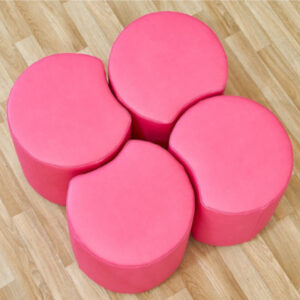 ACORN Mini Bite Shaped Childrens Soft Seating - Choice of 8 Colours