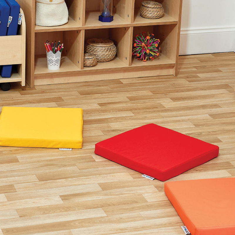 ACORN Set of 20 Square Children's Seat Pads - Choice of 14 Colours