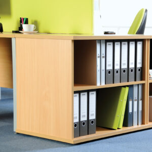 Universal Deluxe Desk High Bookcase - 725mm High