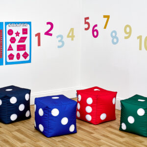 Giant Dice Cube Seats - Set of 4