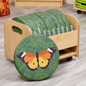 Bugs on Grass Seat Pads