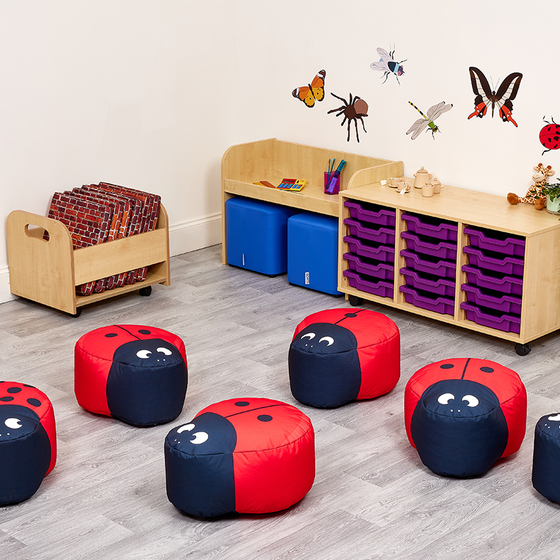 Ladybird Counting Small Seat Pods