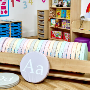 Alphabet Seat Pads - Pastels - Set of 26
