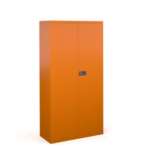 Steel 3 Shelf Contract Cupboard - 1806mm High Bespoke Colours