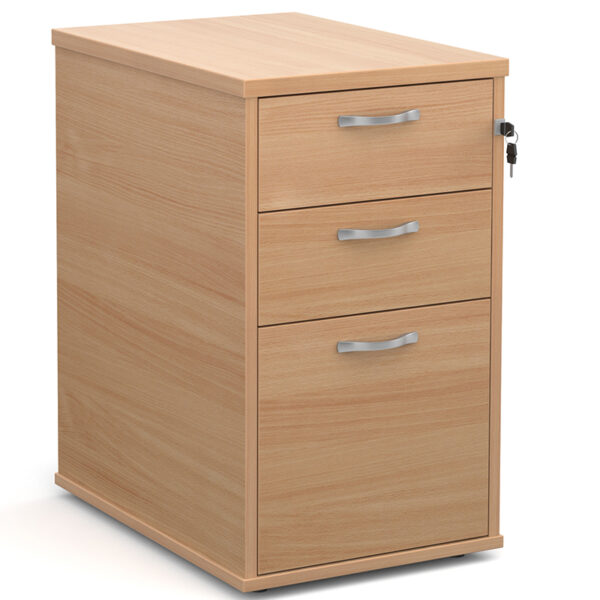 Desk-high-3-drawer-pedestal-with-silver-handles-600mm-deep-beech