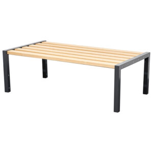 Double Sided Cloakroom Bench – 1200mm Wide