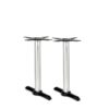 Nobis Furniture - Durham Chrome Twin Table Base
